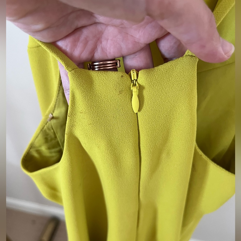 Trina Turk - Lime Dress - long green - sexy dress - Picture 3 of 4